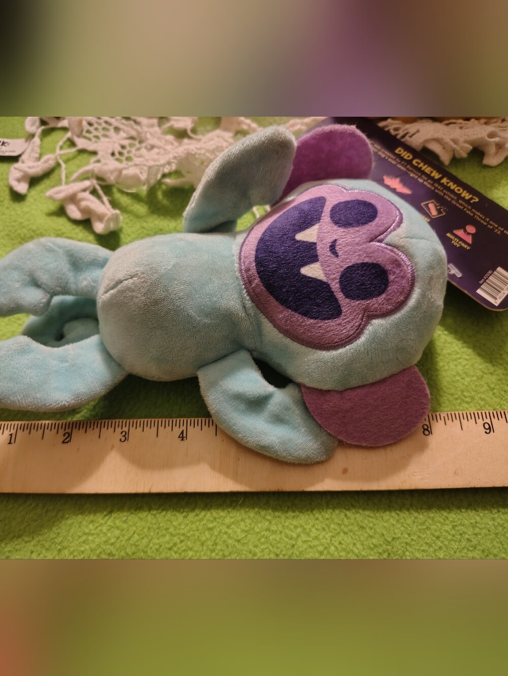 BARK BarkBox Plush Dog Toy Lot Trio Gigi Fiji Mermaid Turkey Tim & Drooly Guitar - Picture 16 of 16